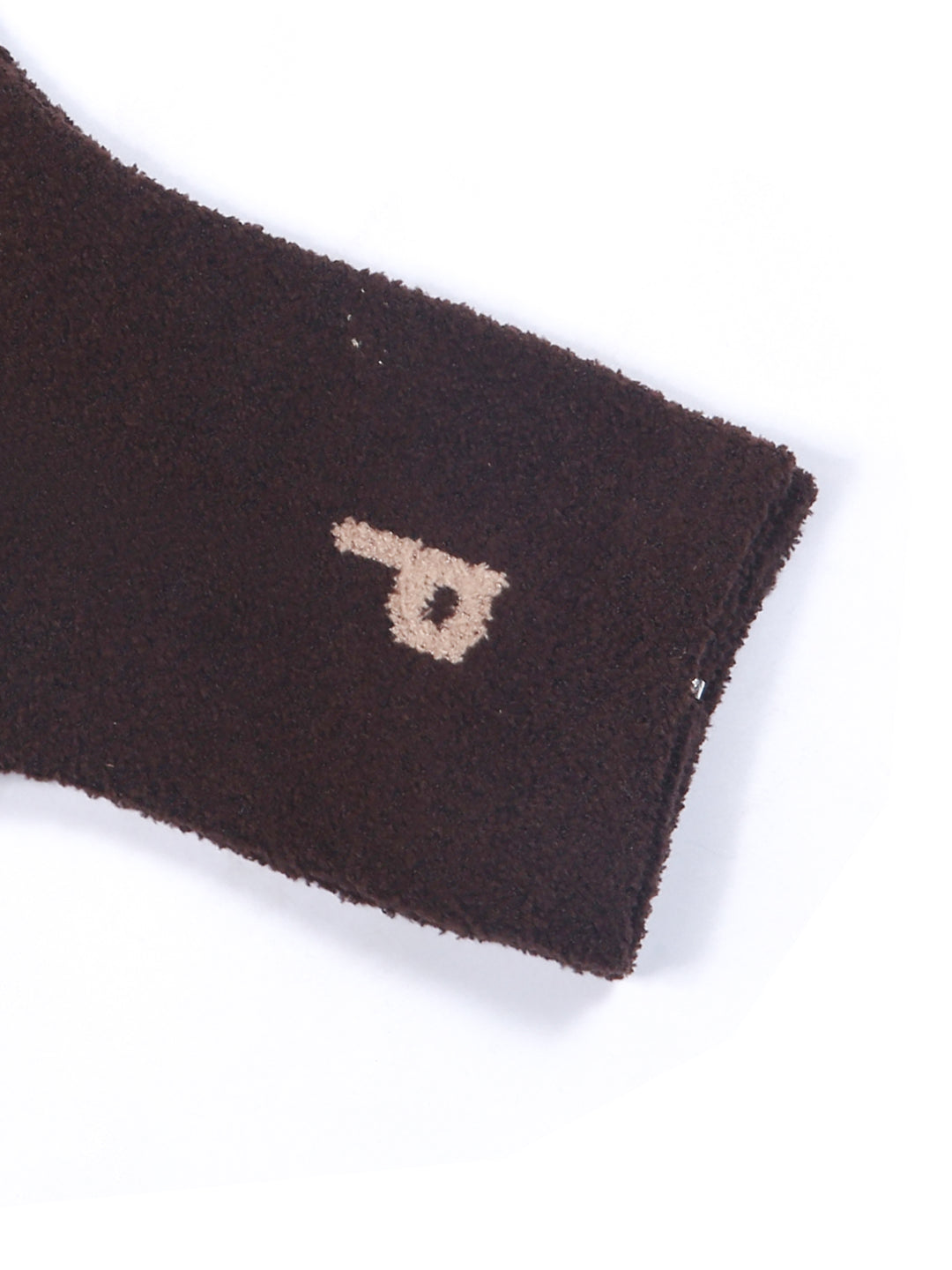 Imp Boys Socks Velour #NR1080 (W-25)(Coffee)