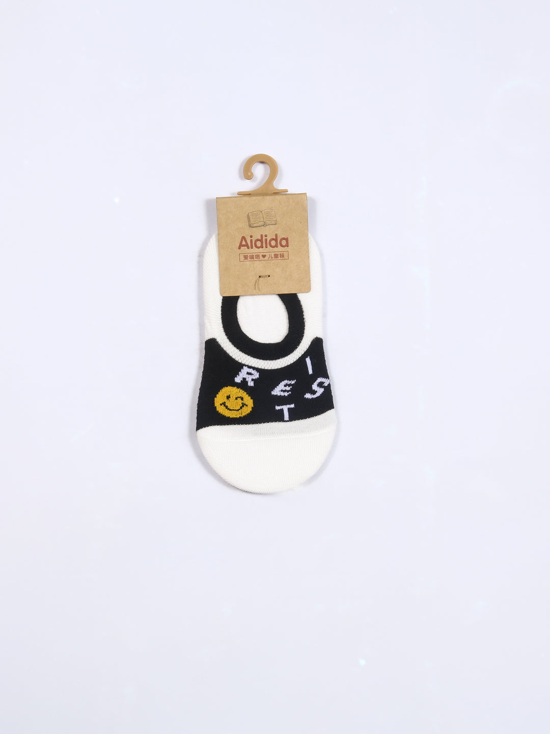 Imp Boys Loafer Socks #4167 (W-25) (White)