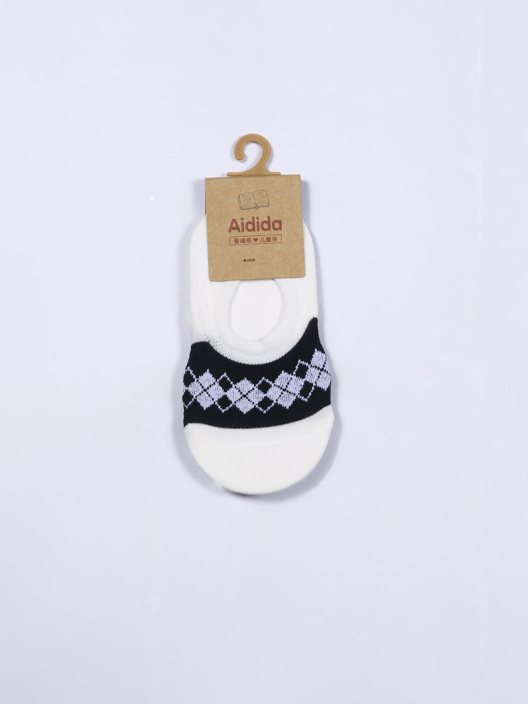 Imp Boys Loafer Socks #4167 (W-25) (White)