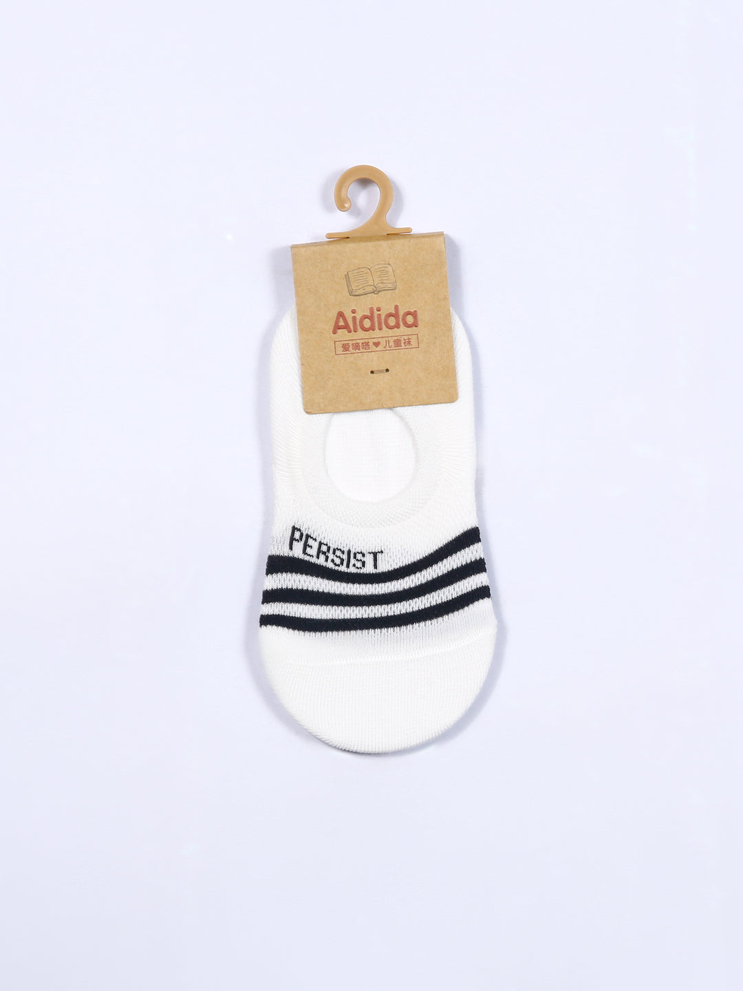 Imp Boys Loafer Socks #4167 (W-25) (White)
