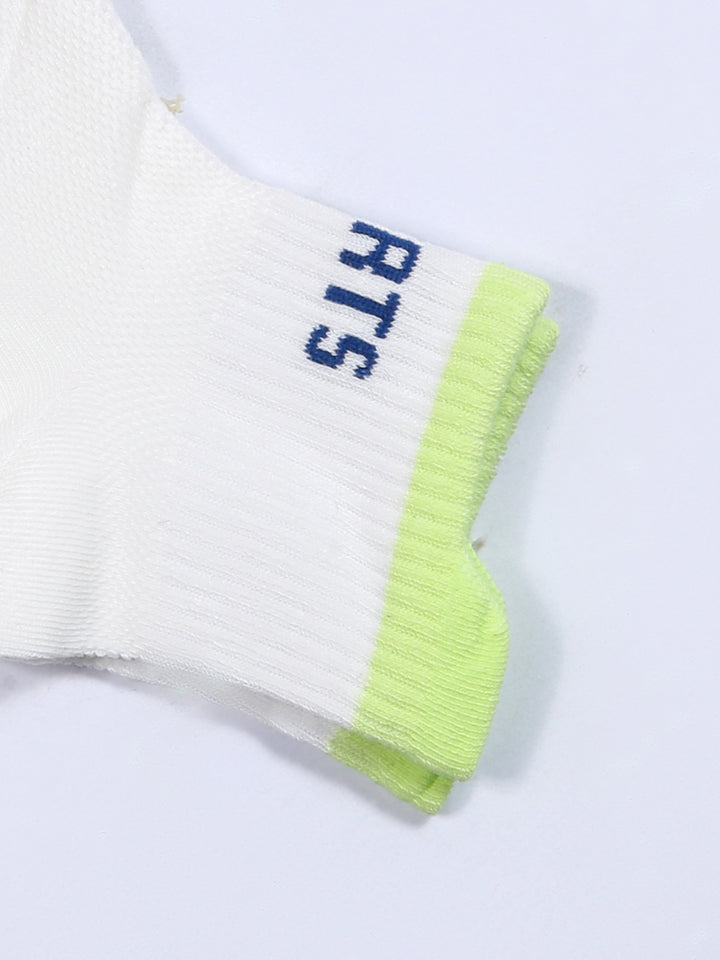 Imp Boys Socks #3821 (W-25) (White)
