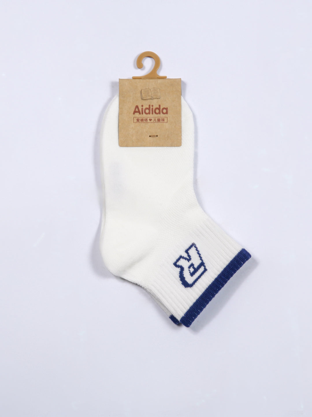 Imp Boys Socks #3818 (W-25) (White)