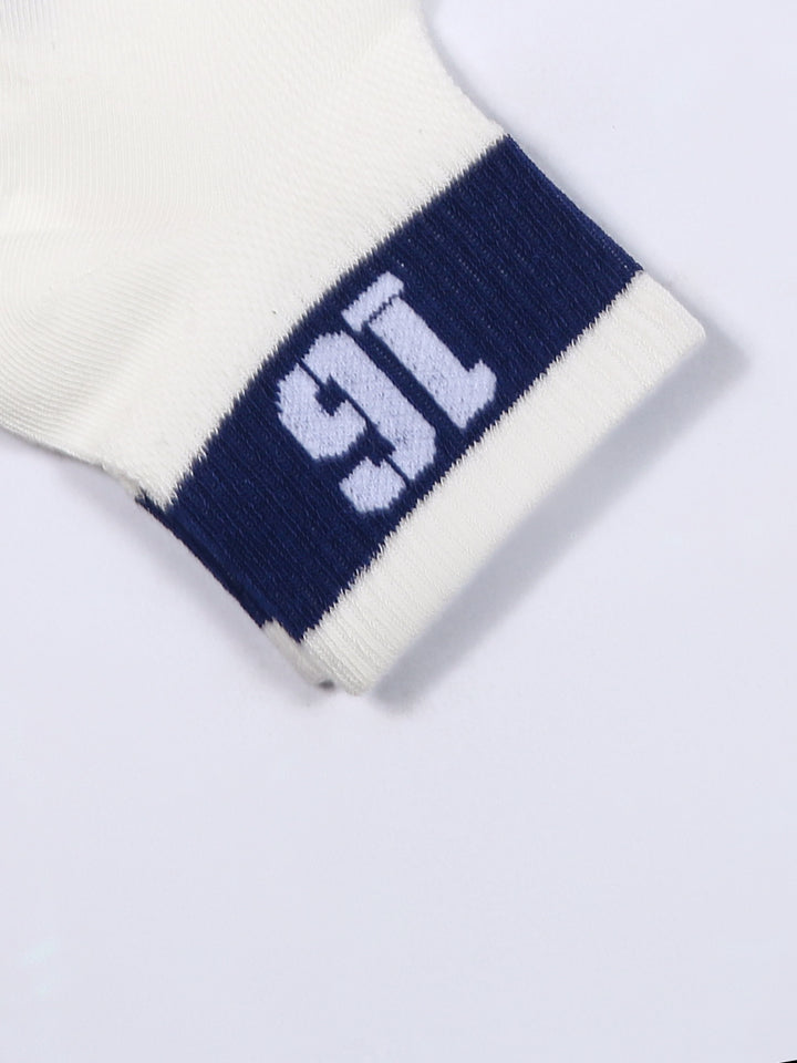 Imp Boys Socks #3818 (W-25) (White)