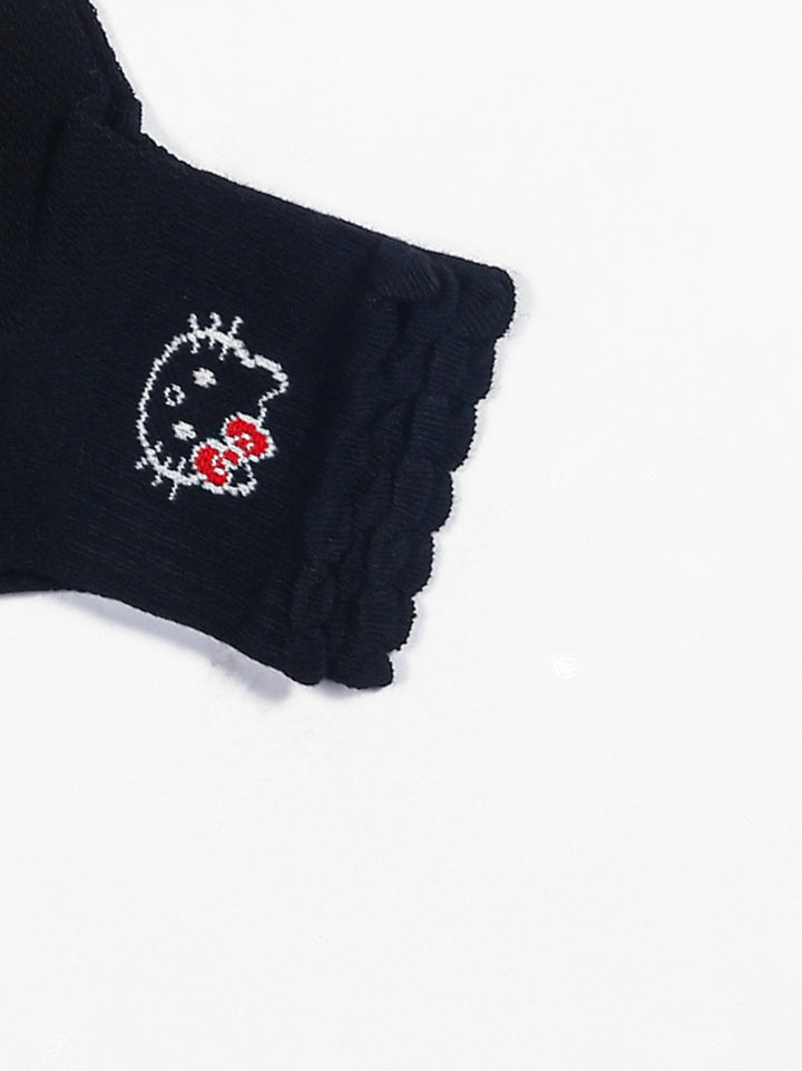 Imp Girls Socks #3861 (W-25)(Black)