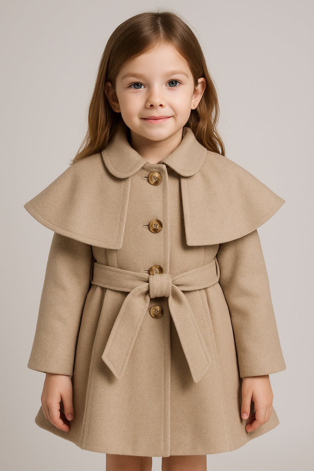 Catkids Girls Long Coat #06 (W-25)