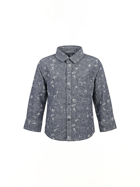 We Wonder Boys Casual Shirt L/S #WWCS-007 (W-25)