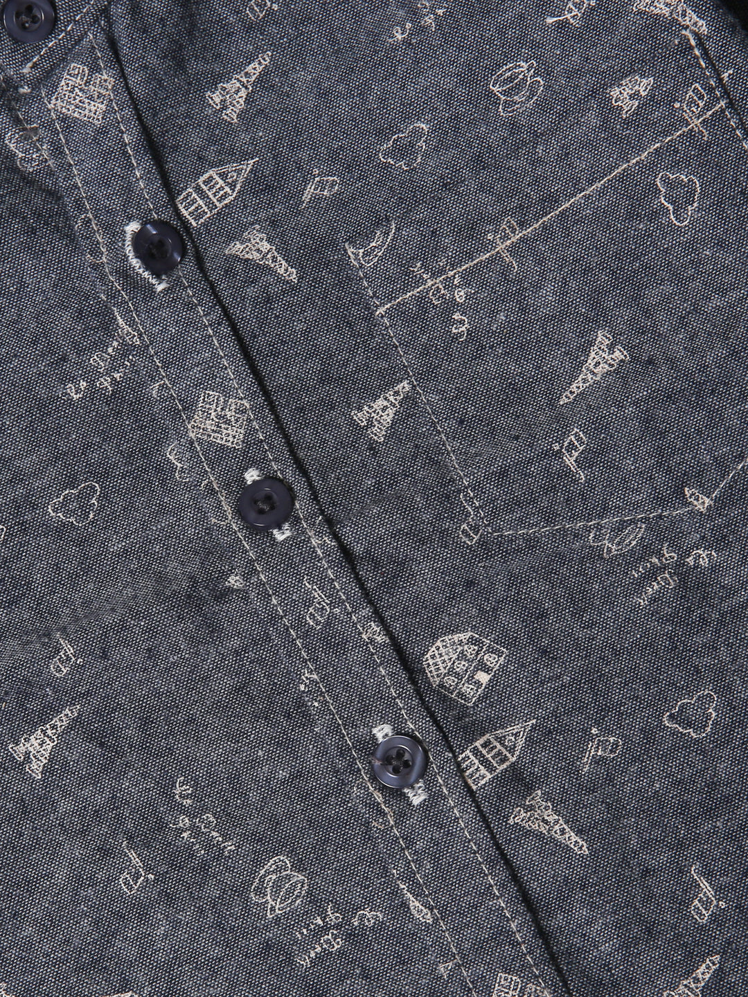 We Wonder Boys Casual Shirt L/S #WWCS-007 (W-25)