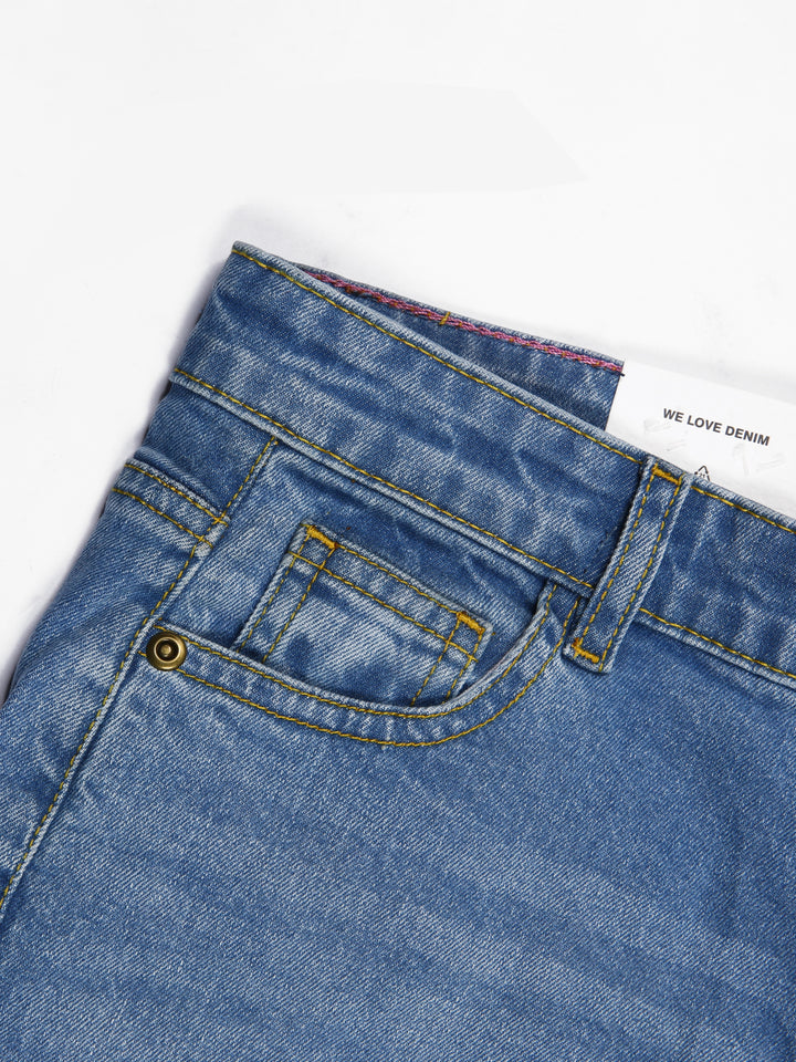 We Wonder Girls Jeans Straight Fit #STJ-002-G (W-25)