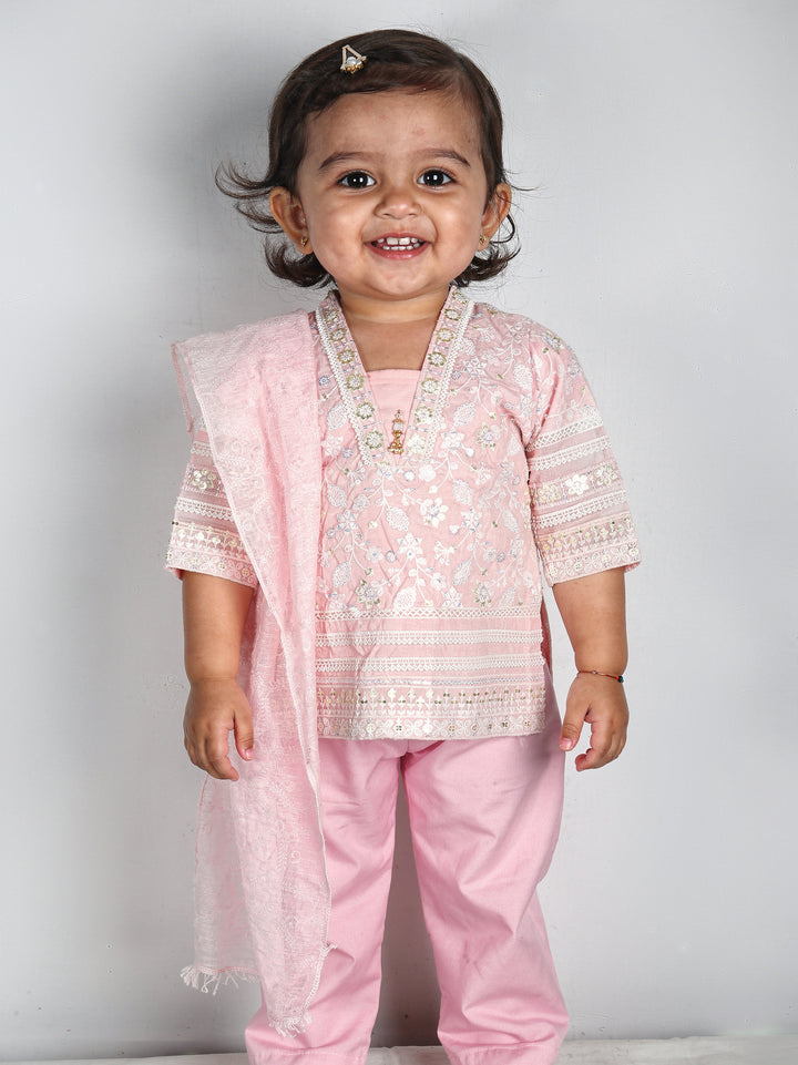 Tony land Girls Trouser Suit 3Pcs #25-338 (S-26)