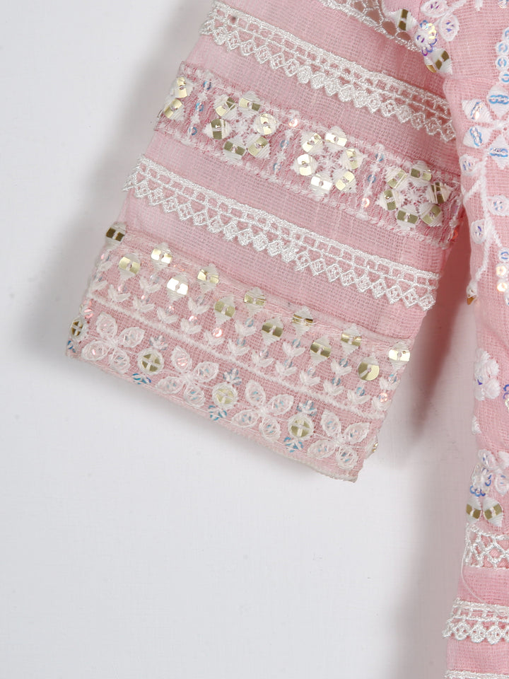 Tony land Girls Trouser Suit 3Pcs #25-338 (S-26)