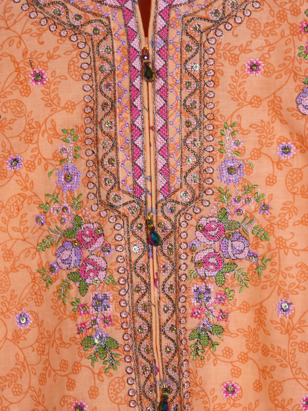 Tony land Girls Sharara Suit 3Pcs #26-413 (S-26)