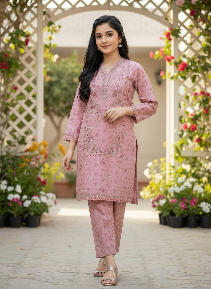 Tony Land Girls Trouser Suit 3Pcs #26-532 (S-26)