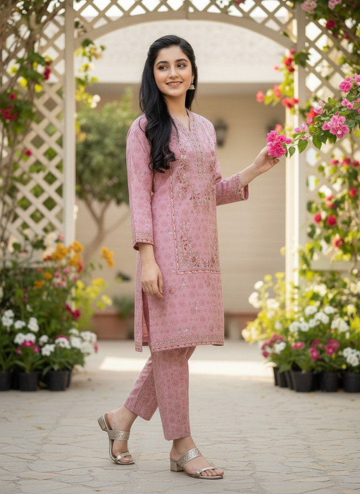 Tony Land Girls Trouser Suit 3Pcs #26-532 (S-26)