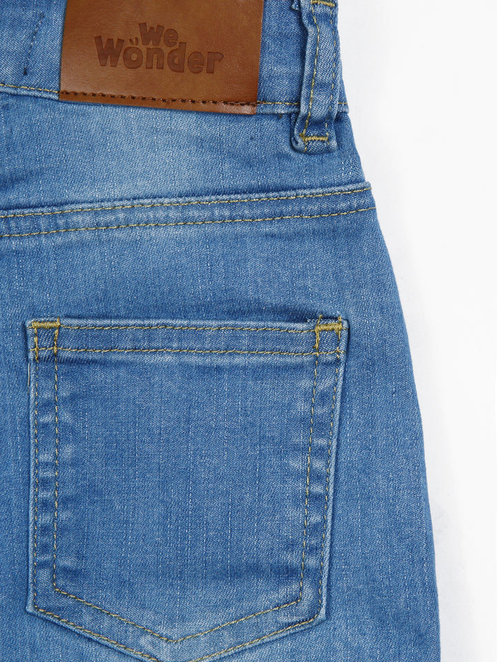 We Wonder Girls Jeans Straight Fit #STJ-002-B (W-25)