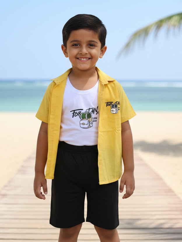 Imp Boys Knicker Suit H/S 3Pcs #02 (S-26)