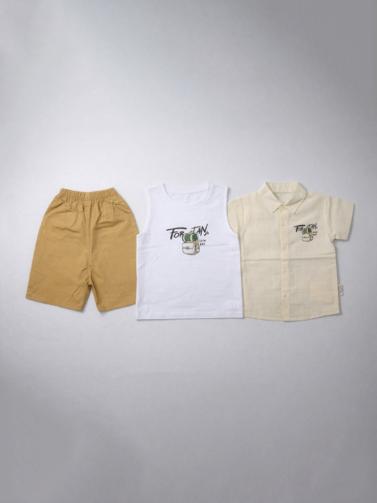 Imp Boys Knicker Suit H/S 3Pcs #02 (S-26)