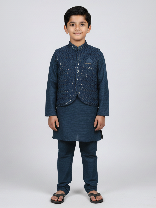 Tony Land Boys Chotu Shalwar Suit 3pcs #26-713 (S-26)