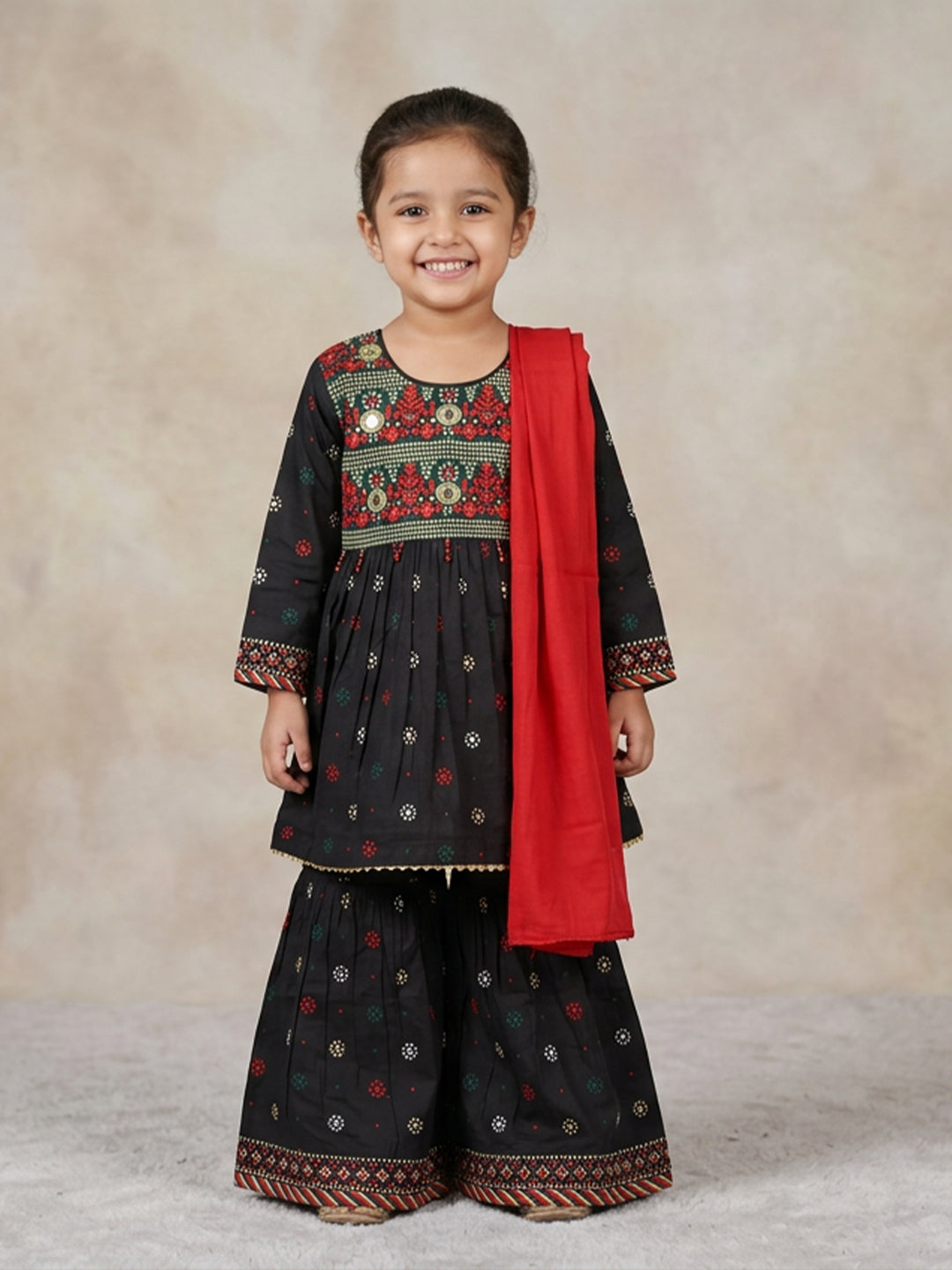 Tony Land Girls Sharara Suit #26-437 (S-26)