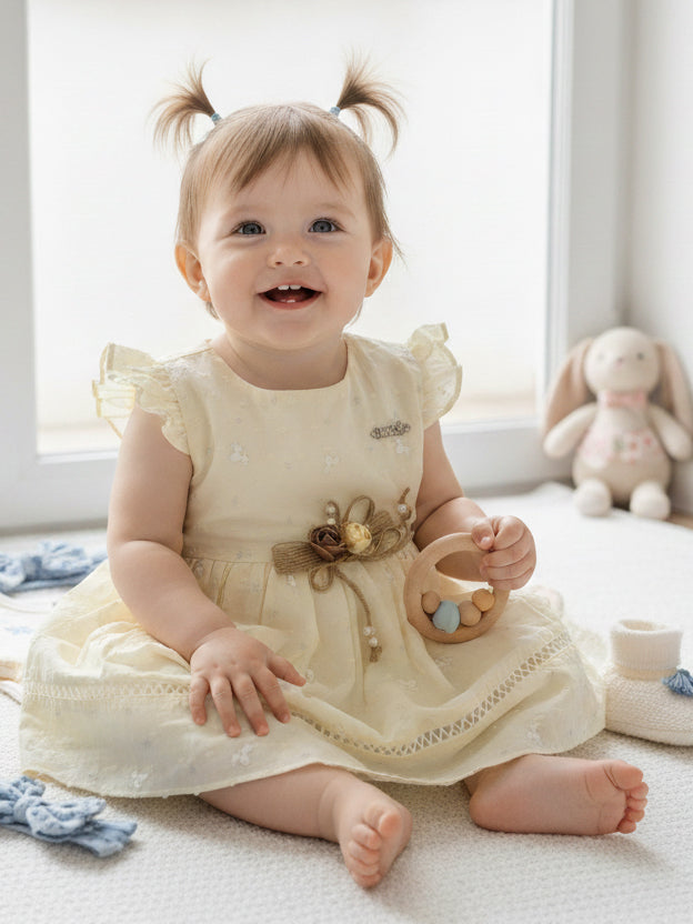 Imp Girls Cotton Frock C/S #01 (S-26)