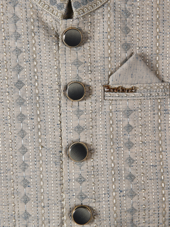 Tony Land Boys Shalwar Suit With Waist Coat #26-014 (S-26)