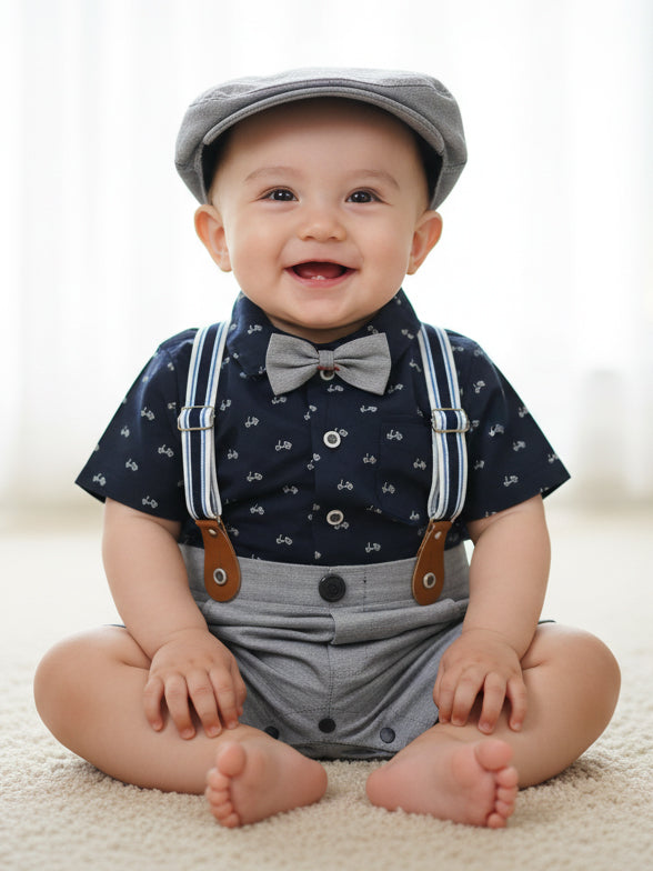 Bingobhoom Boys Romper H/S #607 (S-26)