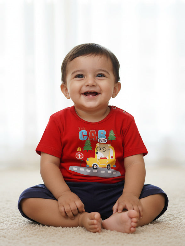 Little Hug Boys Knicker Suit H/S #LH-243 (S-26)