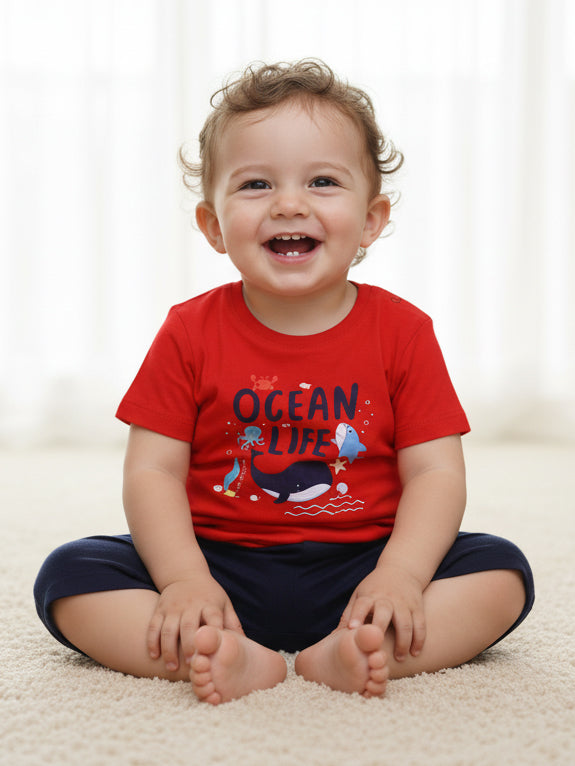 Little Hug Boys Knicker Suit H/S #LH-302 (S-26)