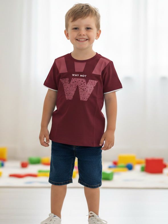 Little Junior Boys T-Shirt H/S