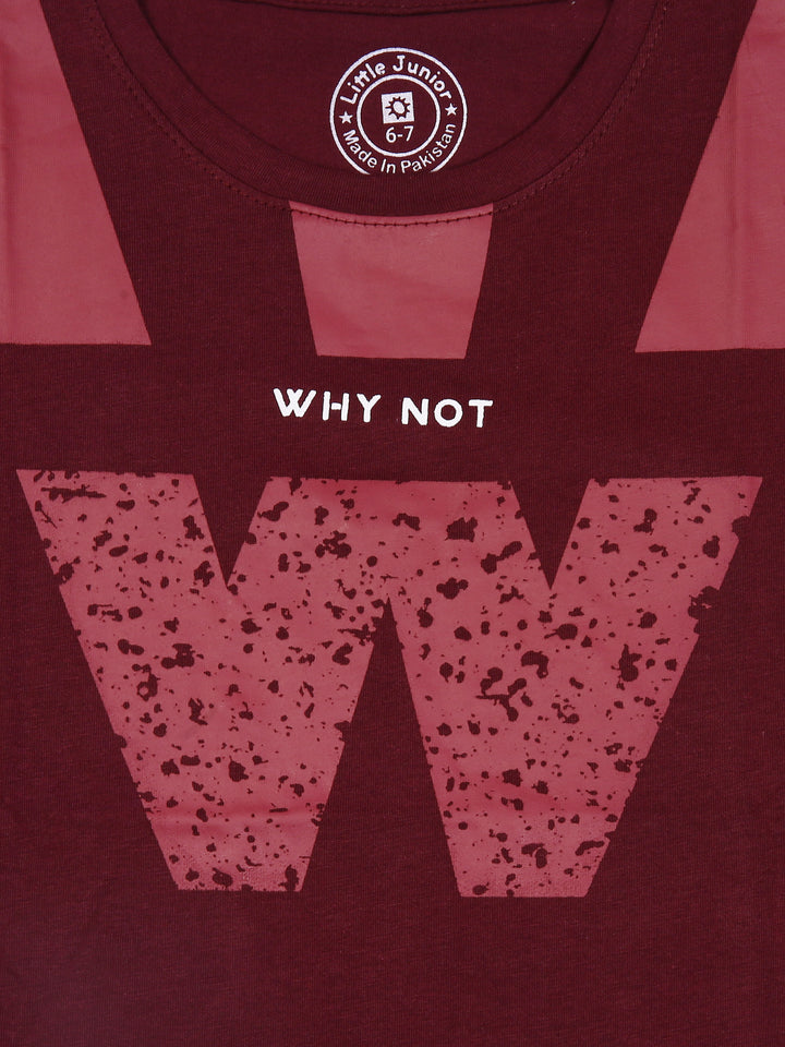 Little Junior Boys T-Shirt H/S