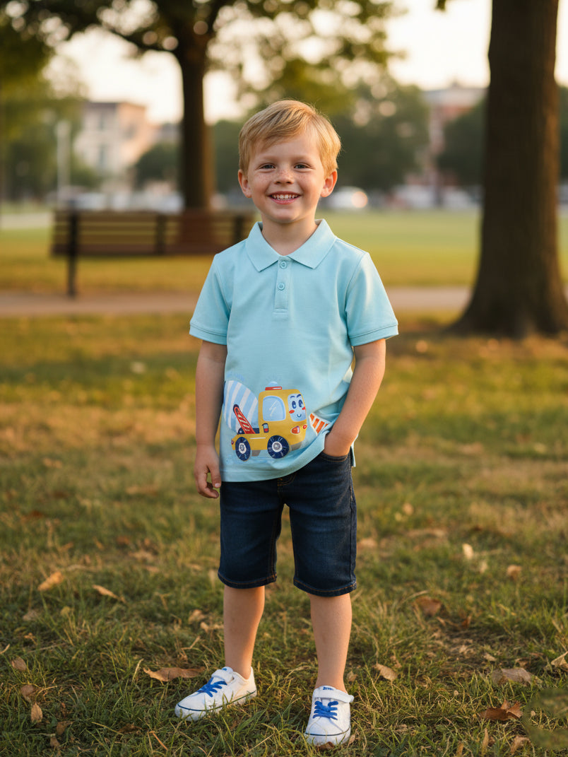 Imp Boys Polo H/S #2275 (S-26)