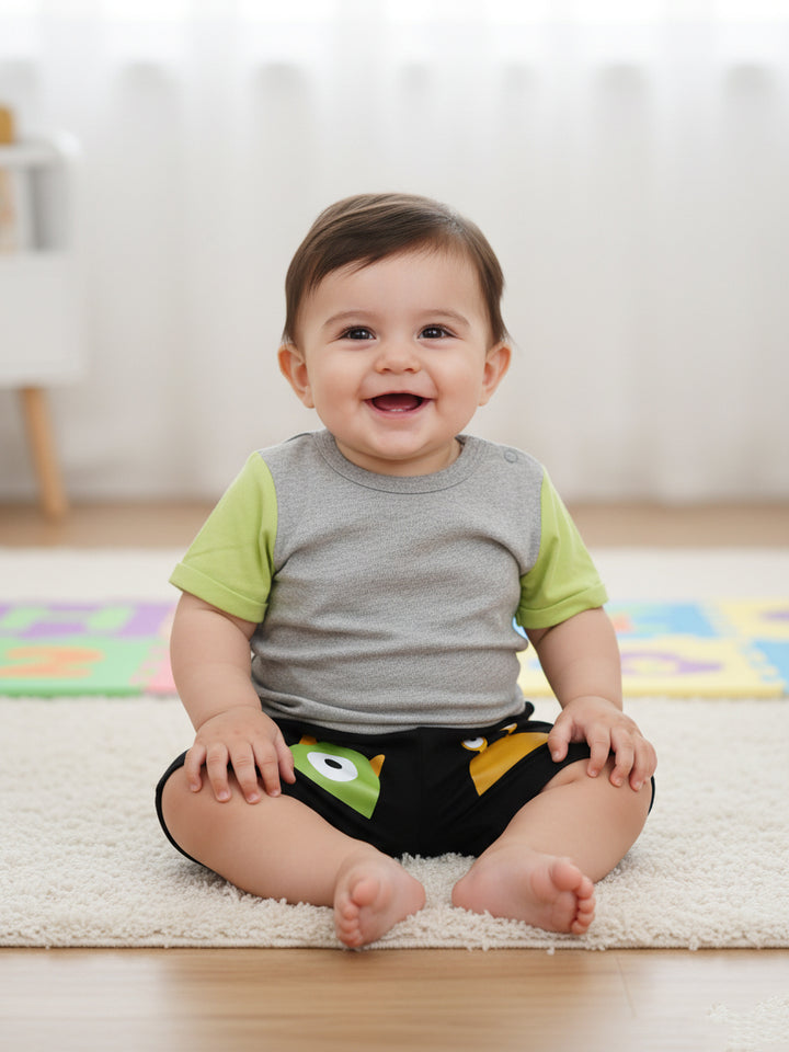 Imp Boys Knicker Suit H/S 3Pcs #02 (S-26)