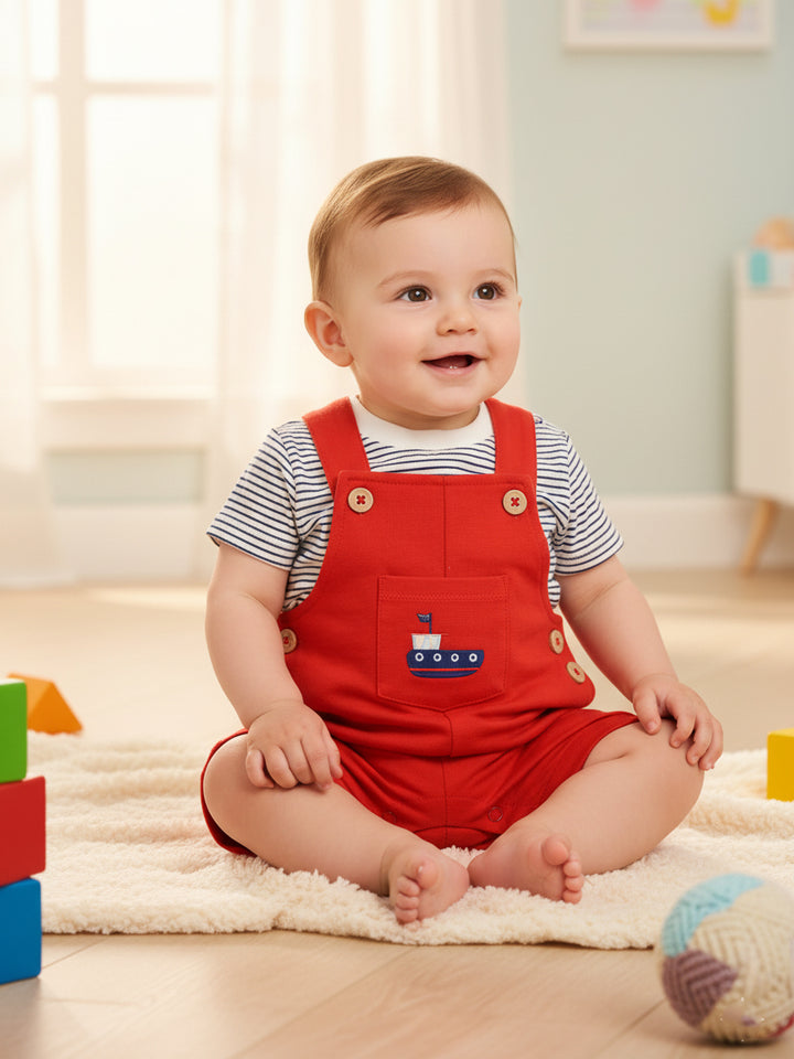 Imp Boys Dungree Suit H/S #08 (S-26)