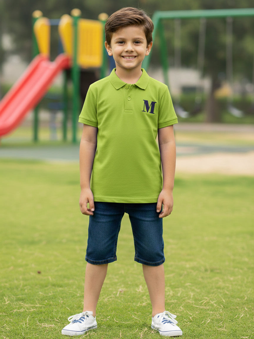 Moksha Boys Polo Shirt H/S #BP-001
