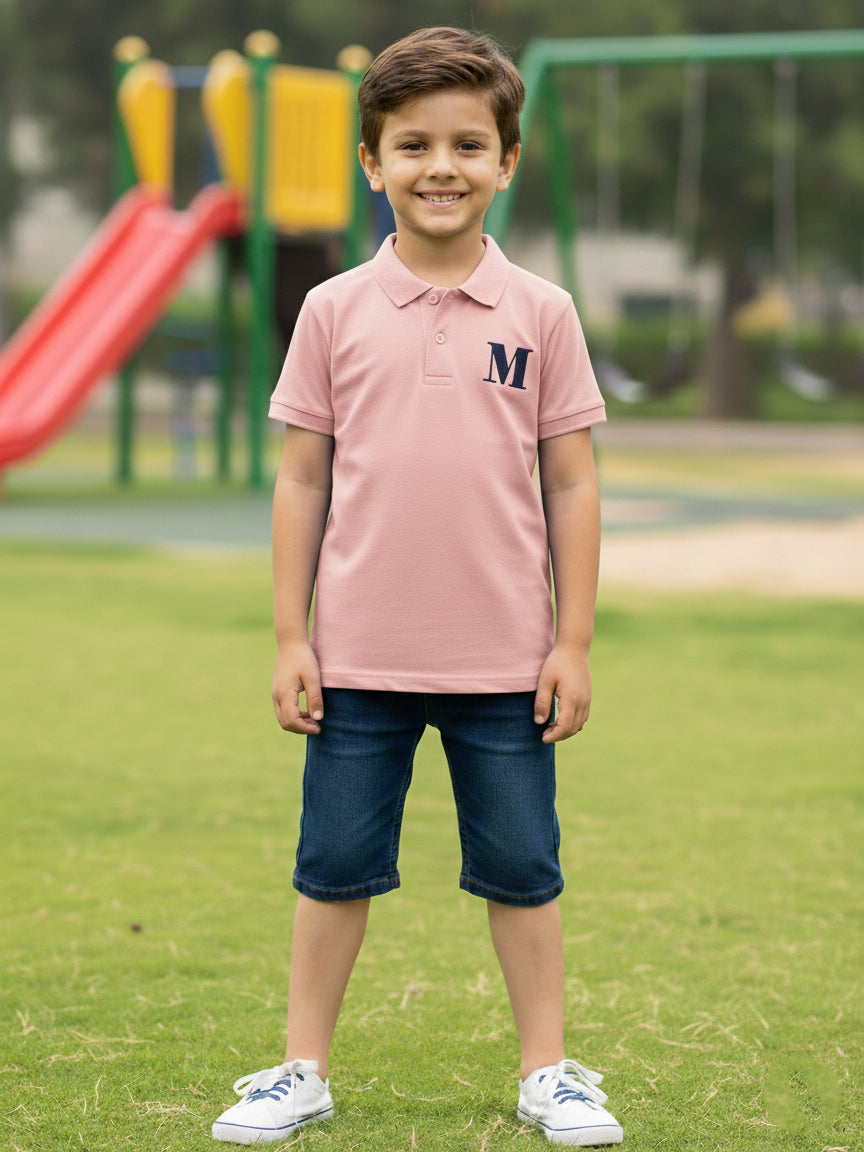 Moksha Boys Polo Shirt H/S #BP-002