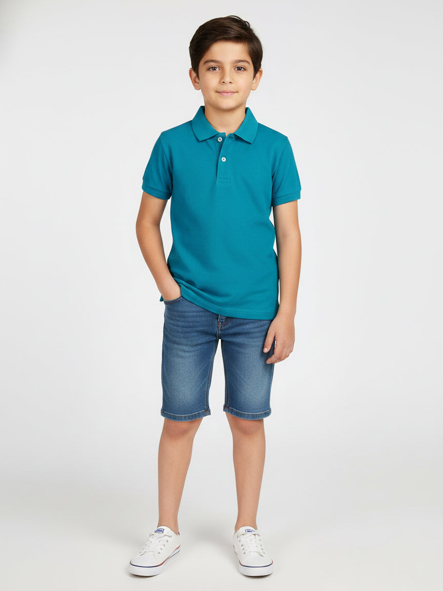 Moksha Boys Polo Shirt H/S #BP-004