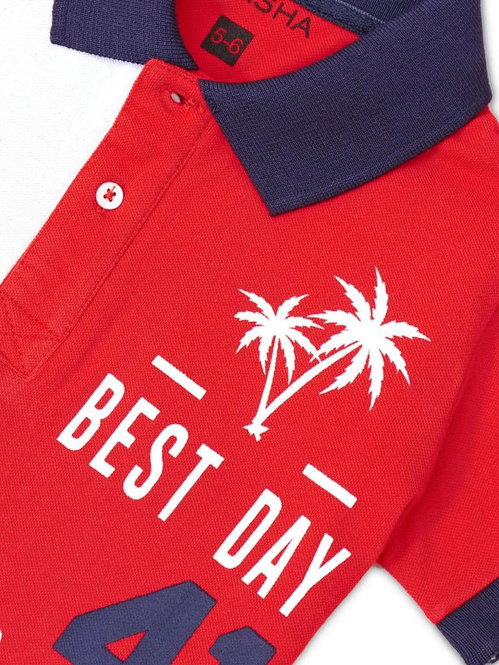Moksha Boys Polo Shirt H/S #BP-007