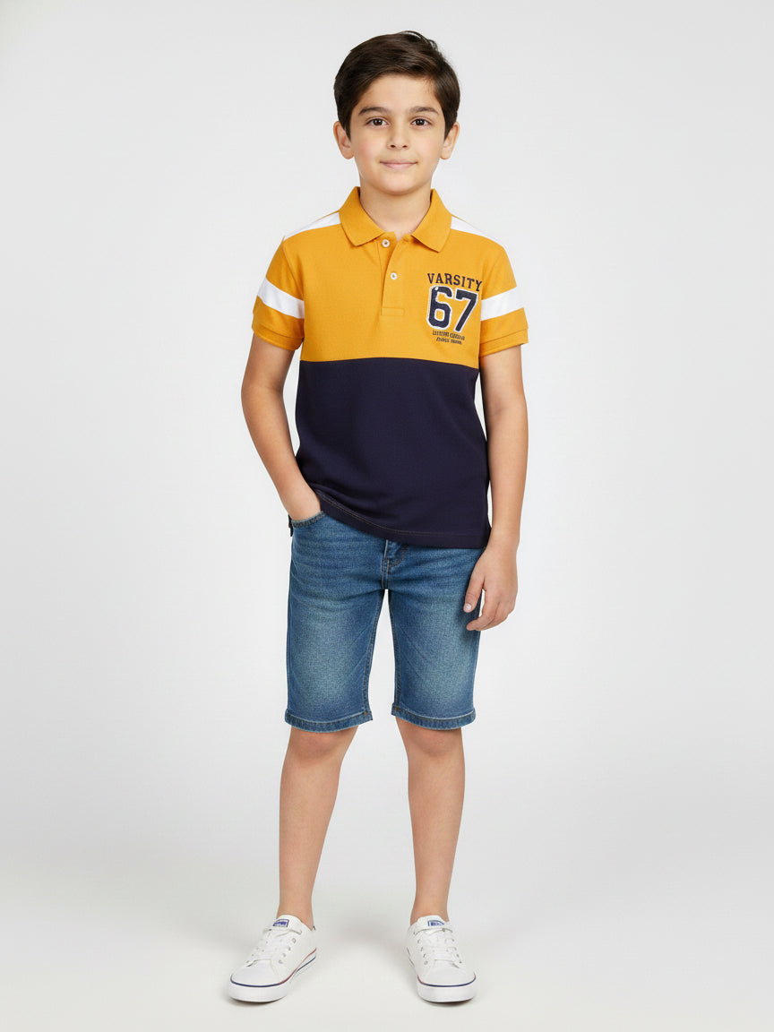 Moksha Boys Polo Shirt H/S #BP-008
