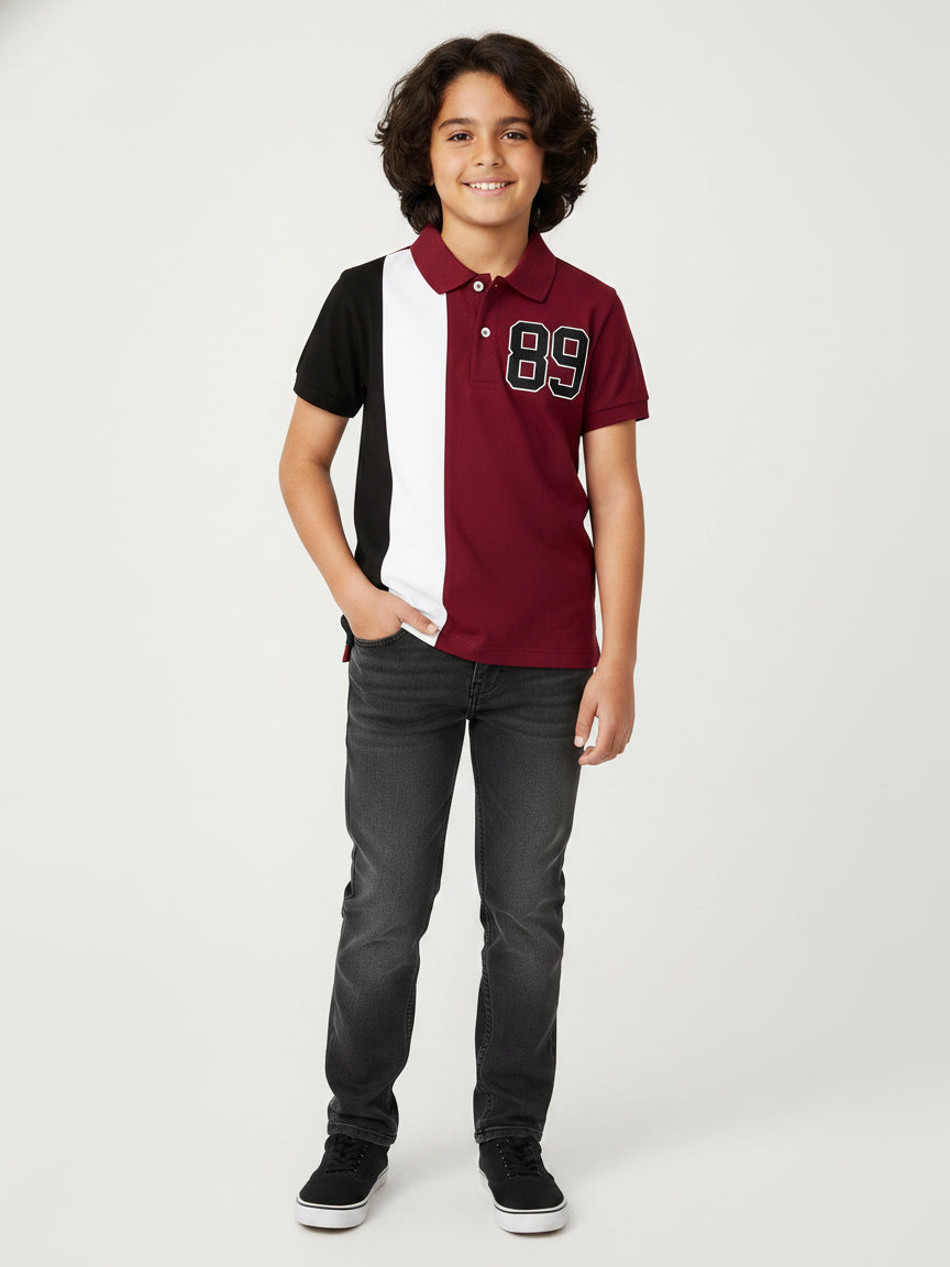 Moksha Boys Polo Shirt H/S #BP-010