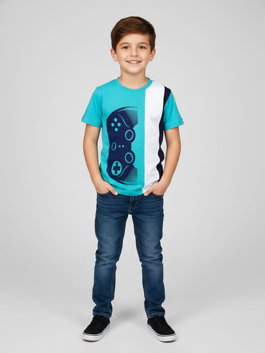 Moksha Boys T-Shirt H/S #BT-020