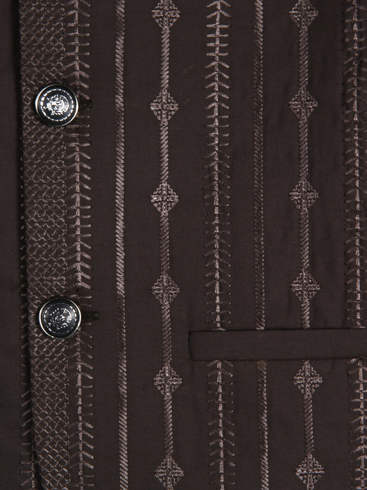 Superstar Boys Shalwar Suit With Waistcoat #470 (S-26)