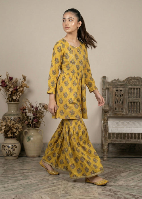Superstar Girls Gharara Suit #062 (S-26)