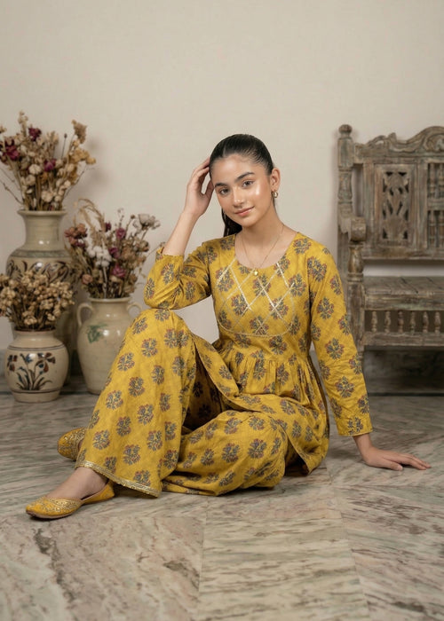 Superstar Girls Gharara Suit #062 (S-26)