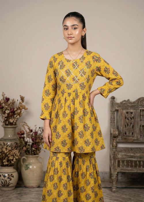 Superstar Girls Gharara Suit #062 (S-26)