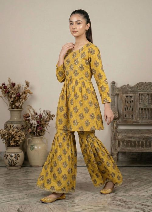 Superstar Girls Gharara Suit #062 (S-26)