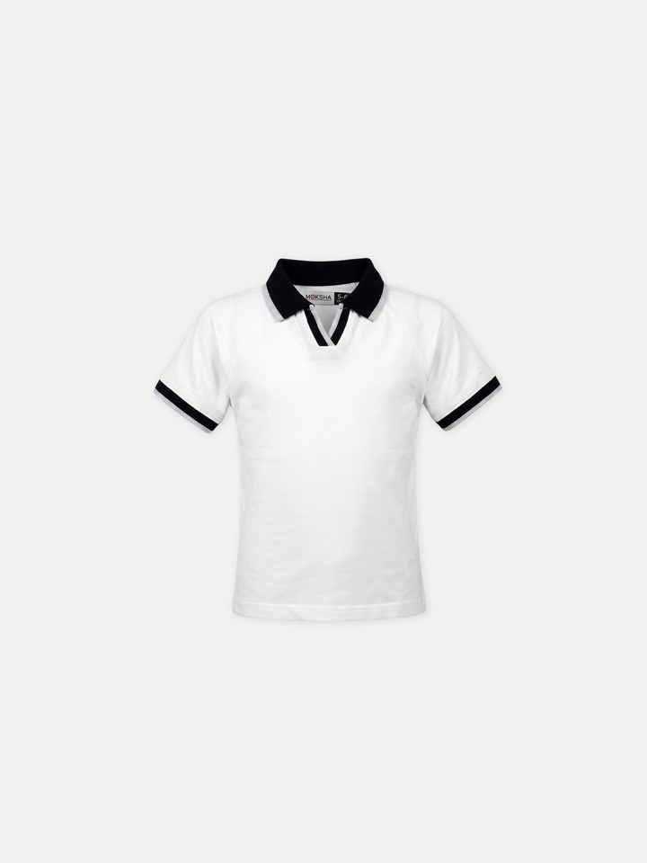 Moksha Boys Polo H/S #BP-012 (S-26)