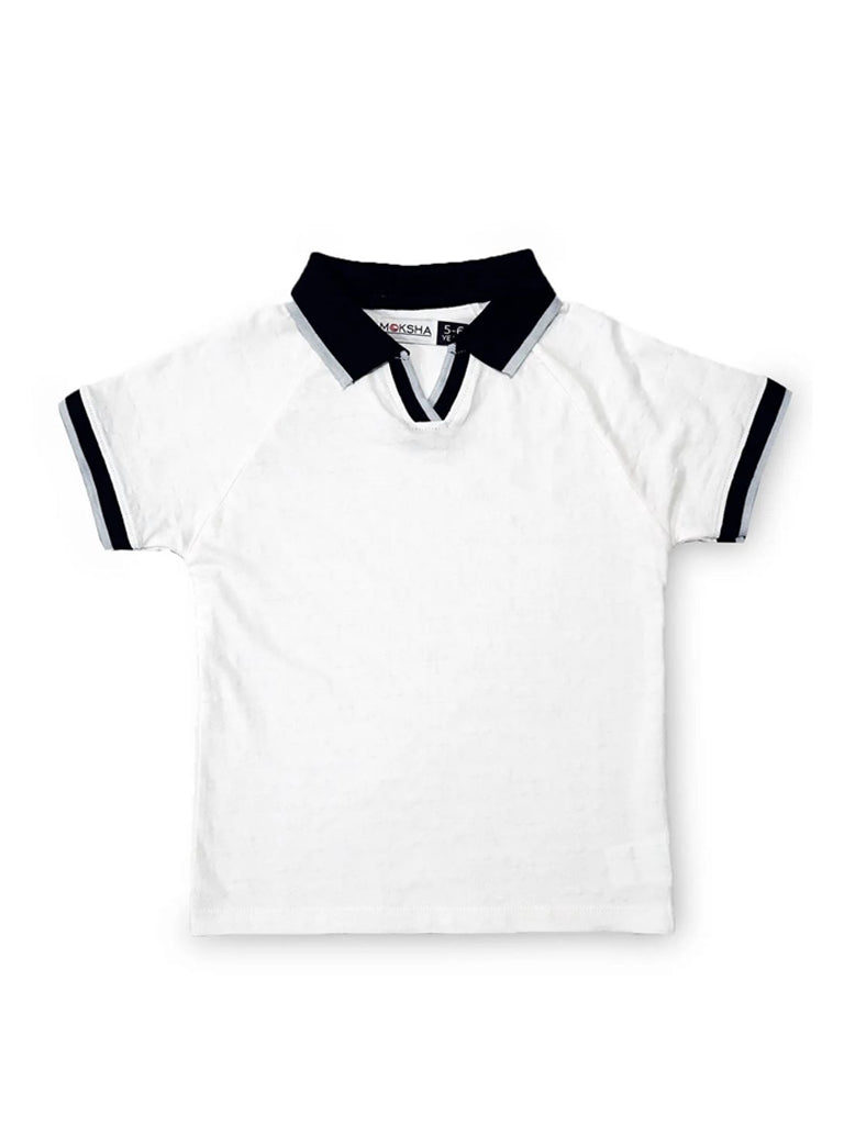 Moksha Boys Polo H/S #BP-012 (S-26)