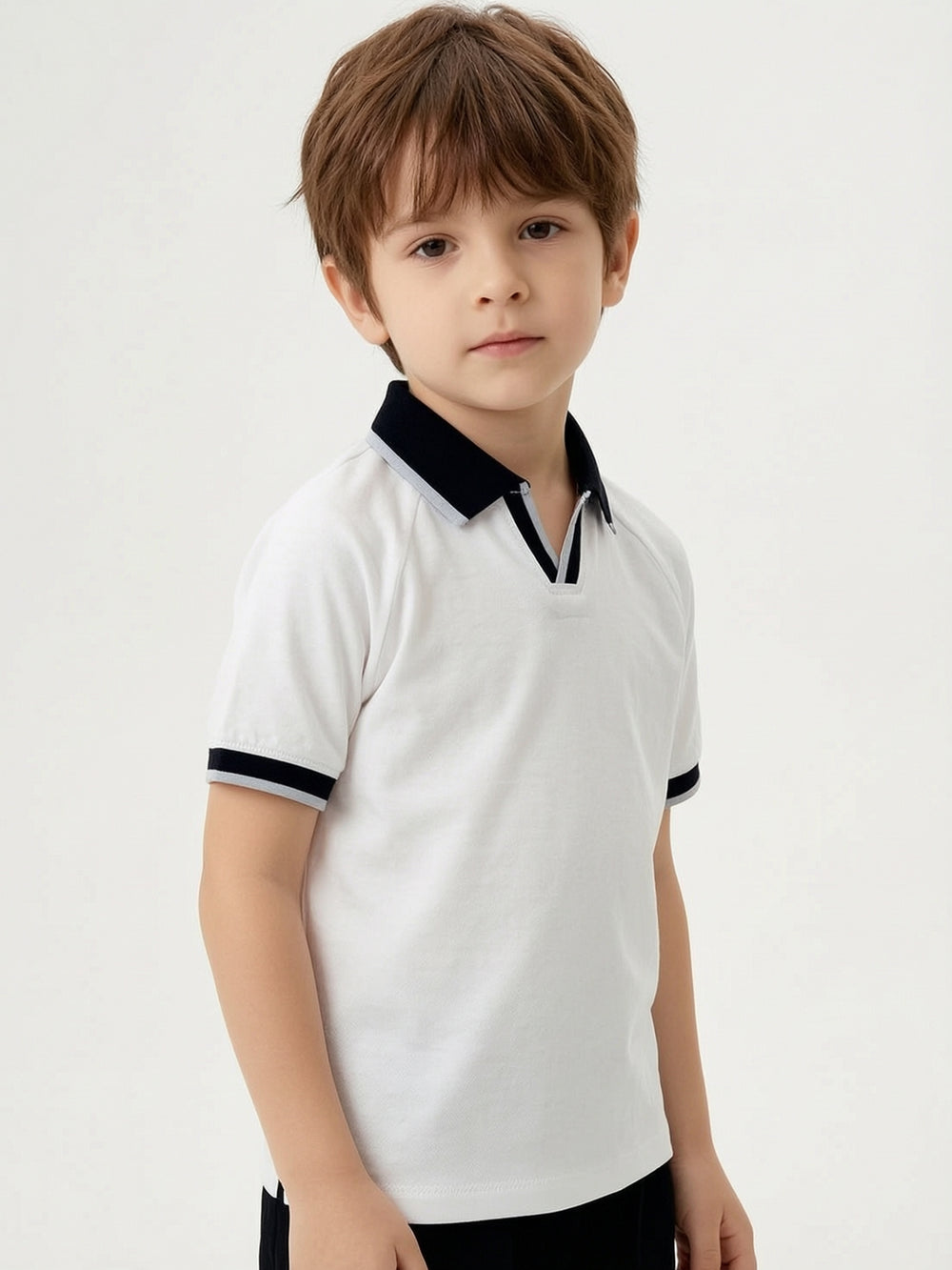 Moksha Boys Polo H/S #BP-012 (S-26)