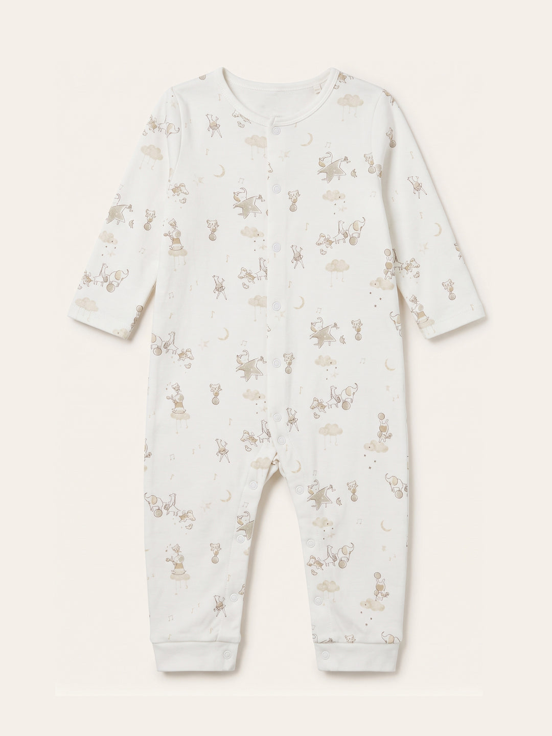 Mother Baby Romper Cotton L/S #02 (W-26)