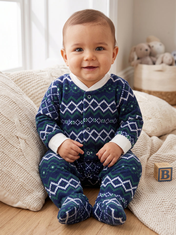 Carters Boys Romper Fleece L/S #01 (W-26)