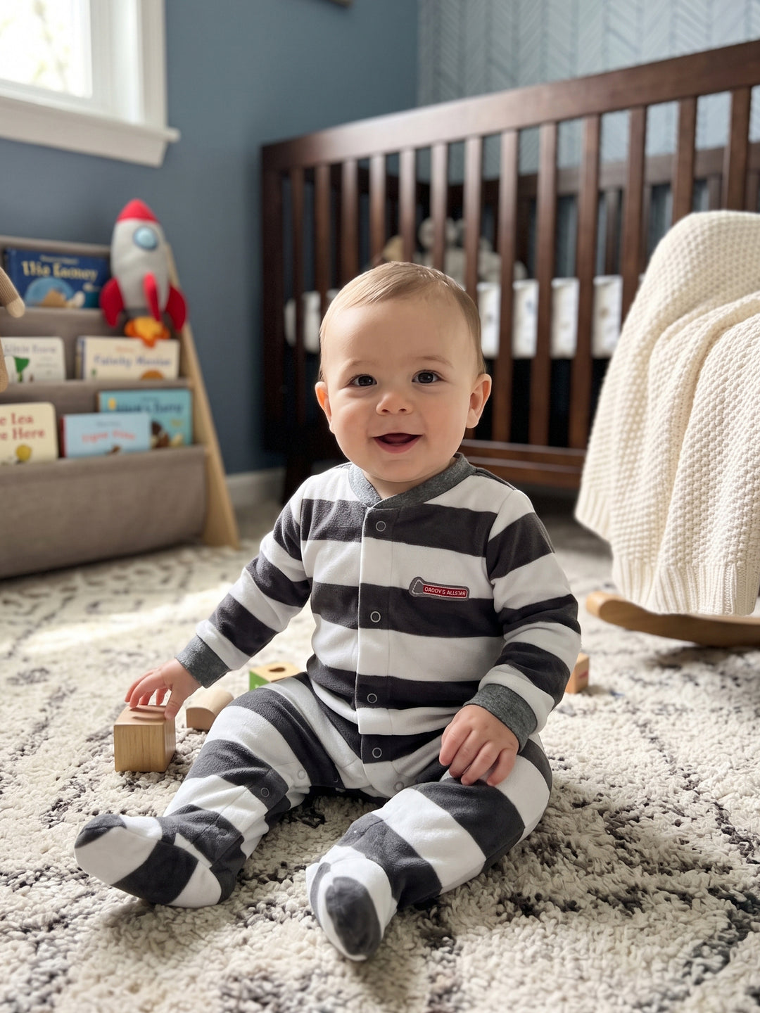 Carters Boys Romper Fleece L/S #01 (W-26)